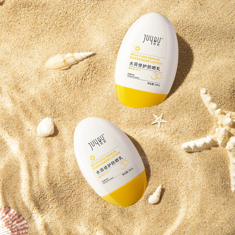 

Juyou Spf33 Waterproof 50G Commute Face Skincare Used Sunscreen Cream