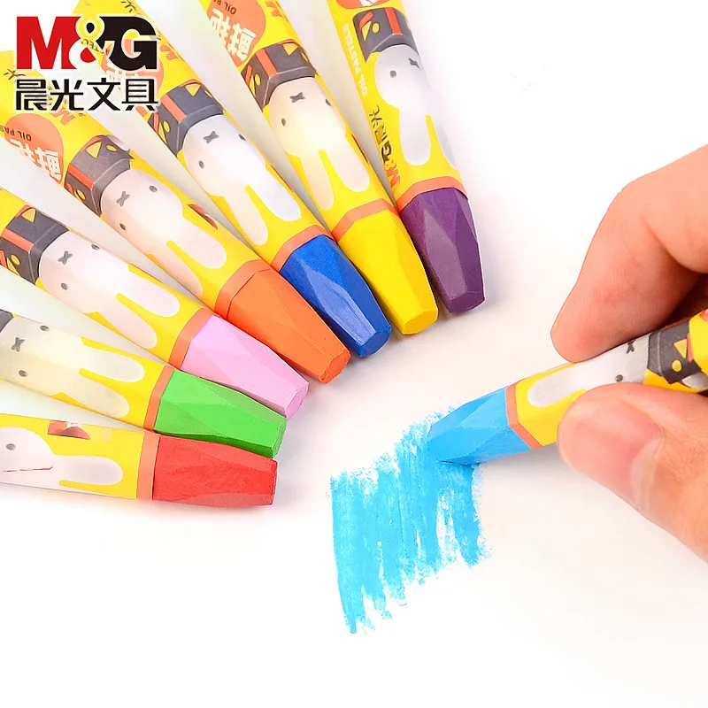 12/18/24/36 Color Set Cute Non-Toxic Wax Crayon Oil Pastels Graffiti Pen Kids Student Painting Drawing Art Supplies Stationery deli 12 48 color watercolor pen safe washable children hand painted graffiti cute cartoon painting school манга art supplies