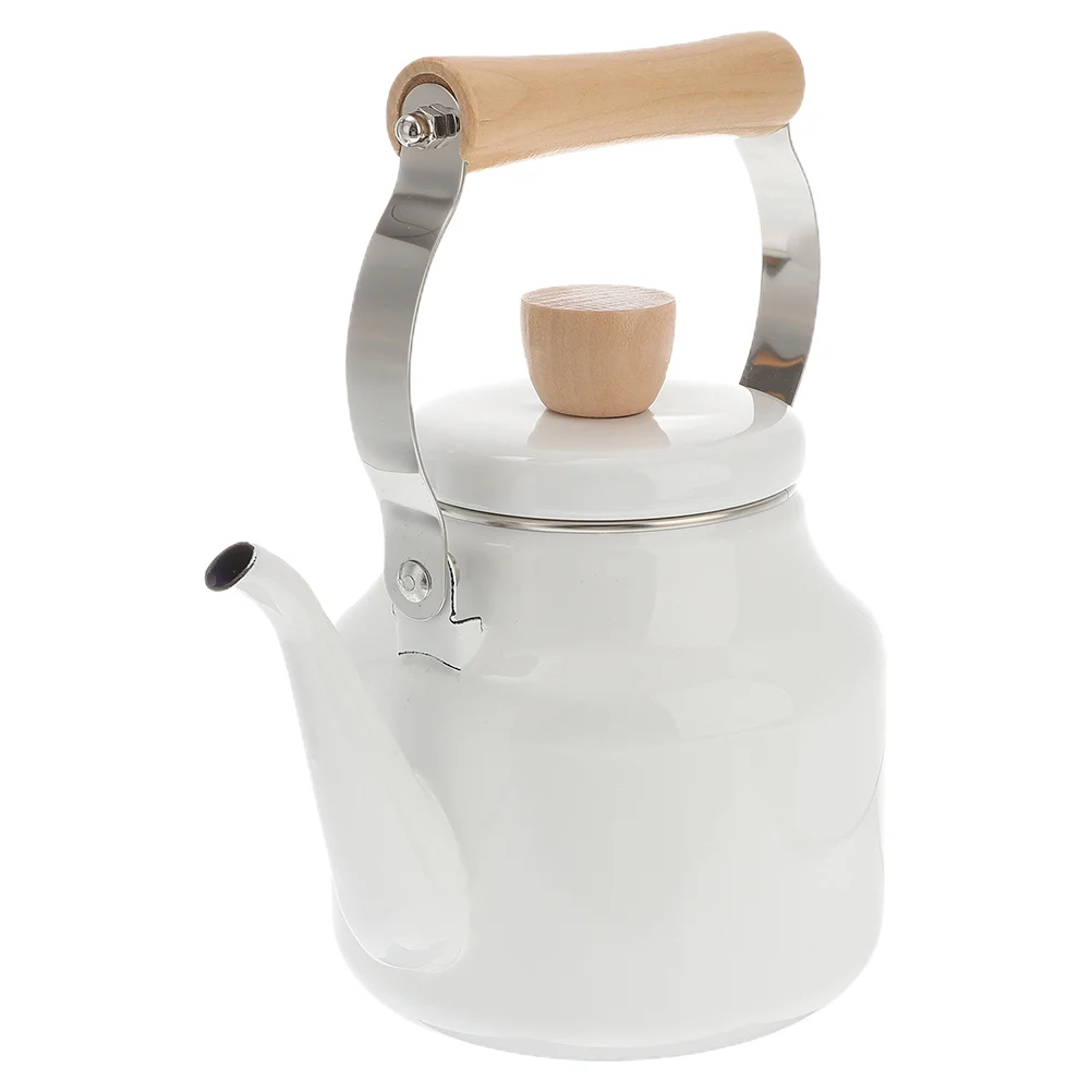 

Tea Kettle Thickened Enamel Whistle Kettle Boiling Water Kettle Household Tea Pot