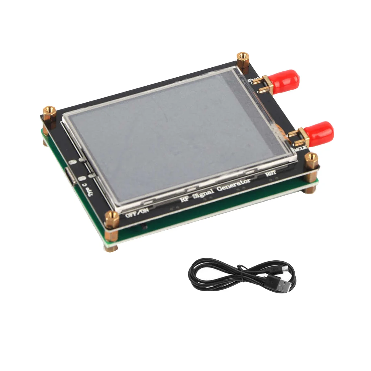 MAX2870 23.5MHz-6000MHz RF Signal Source Generator Module High Stability Low Noise LCD Display Signal Sensor Meter 3