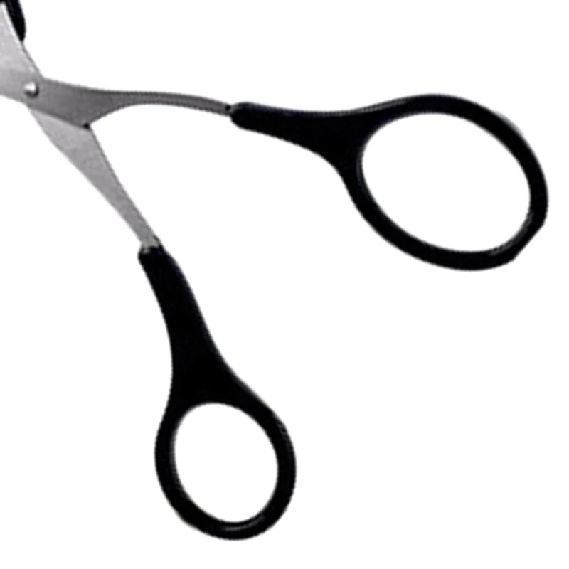 Eyebrow Trimmer Scissor with Comb Female Male Eyebrow Eyelash Scissors Safety Stainless Steel Face Razor Makeup Beauty Scissors 3