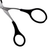 Eyebrow Trimmer Scissor with Comb Female Male Eyebrow Eyelash Scissors Safety Stainless Steel Face Razor Makeup Beauty Scissors 3