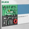 LAOA 1PC Storage tool hanger, square hole hook, hole plate, wrench holder, screwdriver holder, hardware tool display accessories 6
