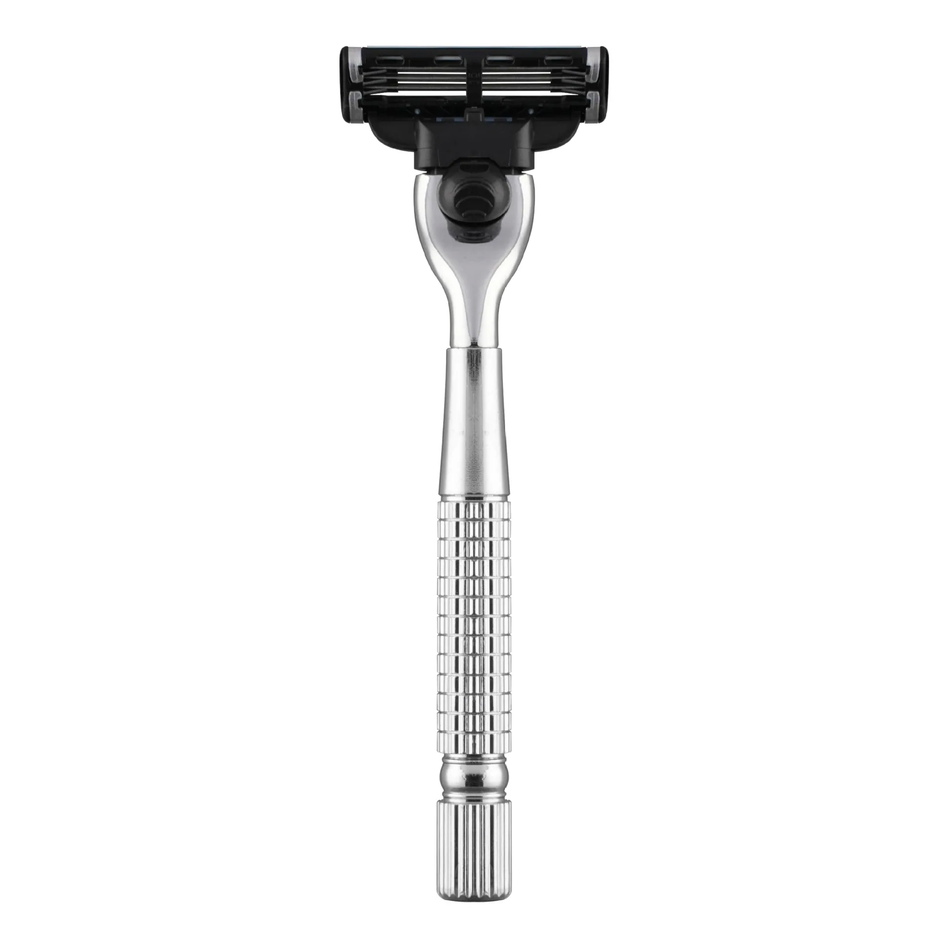 Men 's Manual Razor Handles for Mach 3 Razor Blades ，Replaceable Razor Blade Holder 3