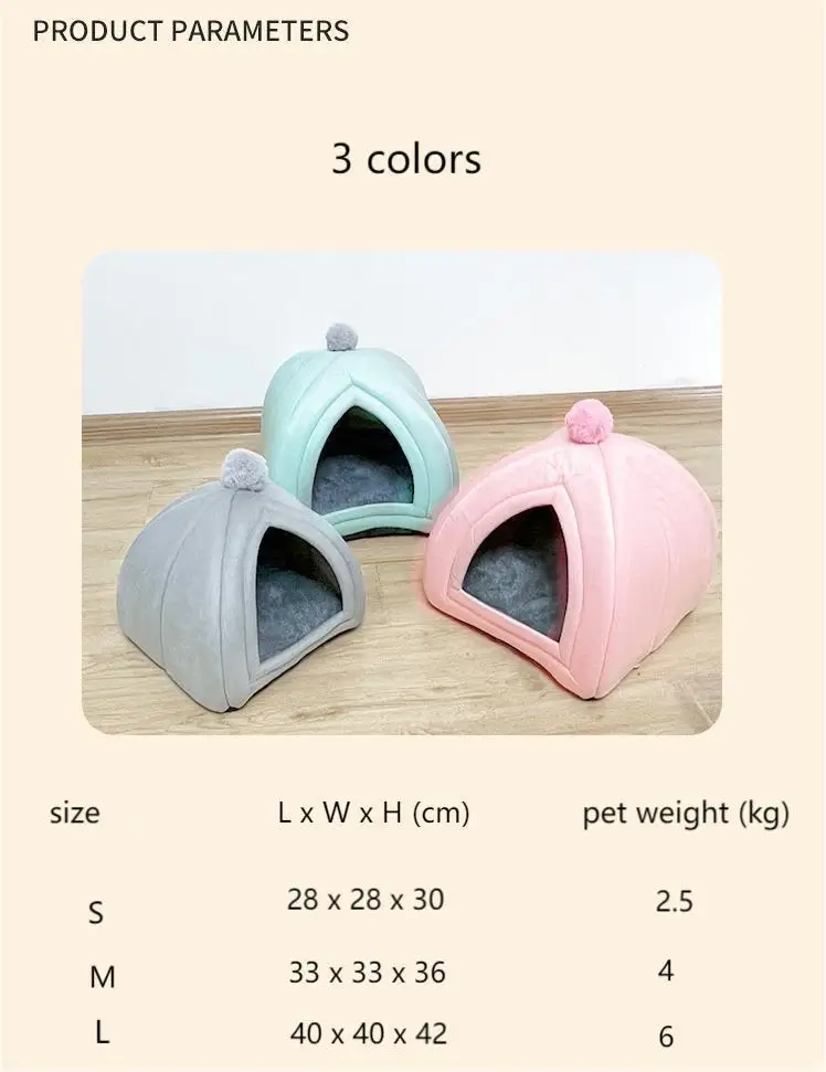 Title 2, Bunny Bed Warm Rabbit Cave Guinea Pig Cave Beds...