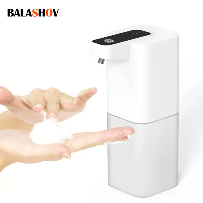 Soap Dispenser Soap Pump Automatic Liquid Soap Dispenser Touchless Infrared Sensor Hand Free Soap Hand Sensor Dispenser Smart Foam Machine USB Charging