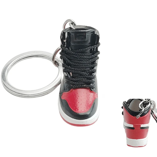 Exquisite 3D Mini Sneakers Key Chain Sneakers Fans Souvenir Key Chain  Mobile Phone Key Pendant Model Exquisite Gift - AliExpress