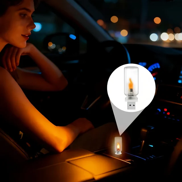 USB Mini Flame Light 2