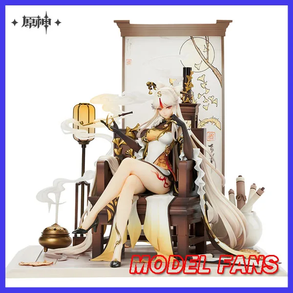 

Фигурки игрушек APEX Genshin Impact, Оригинальные фигурки Ning Guang 1/7, в наличии