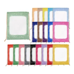 Sublimation Blank Drawstring Bags Tie Dye Sport Polyester Colorful Shop Bag Travel Backpack Shoe Pocket  Women Child  Storage