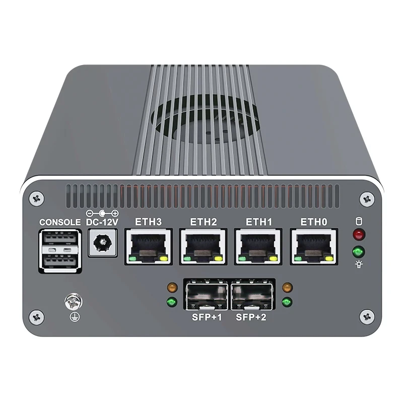 Topton 2*10G SFP Mini PC 12th Gen i3-N305 N200 N100 4x Intel i226-V 2.5G COMPUTER DDR5 NVMe Firewall Appliance Proxmox Server 2