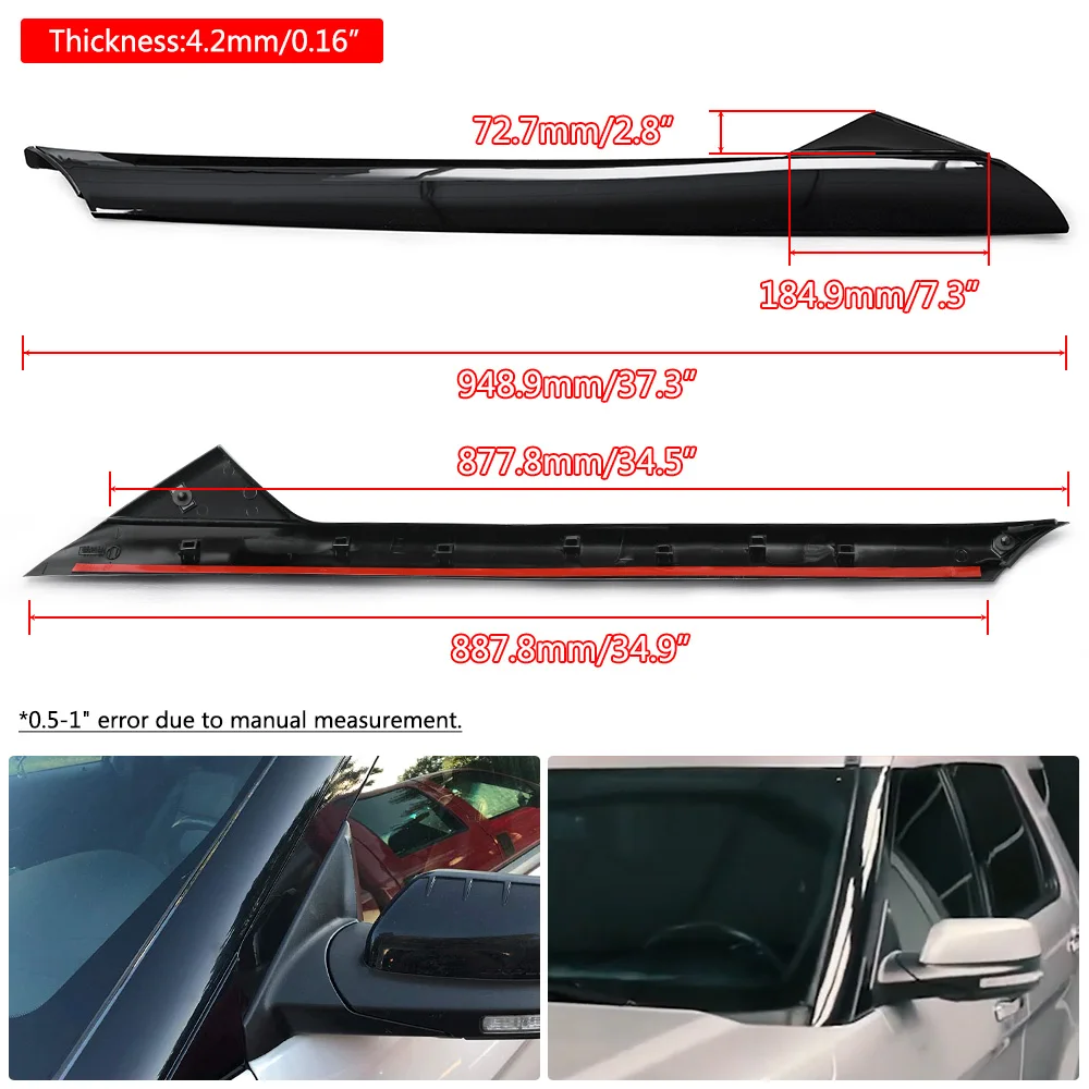     A-ʷ ǵ ܺ Ʈ ,  ͽ÷η 2011-2019, 2.3L, 3.5L, BB5Z7803136AB, BB5Z7803137AB, 2 