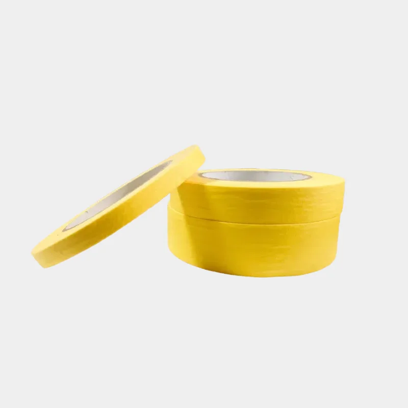 노란색 마스킹 테이프3롤업형, 만능 페인터 테이프(0.39인치, 0.78인치, 1.18인치) 각 50개, 페인팅, 라벨링, 포장에 적합