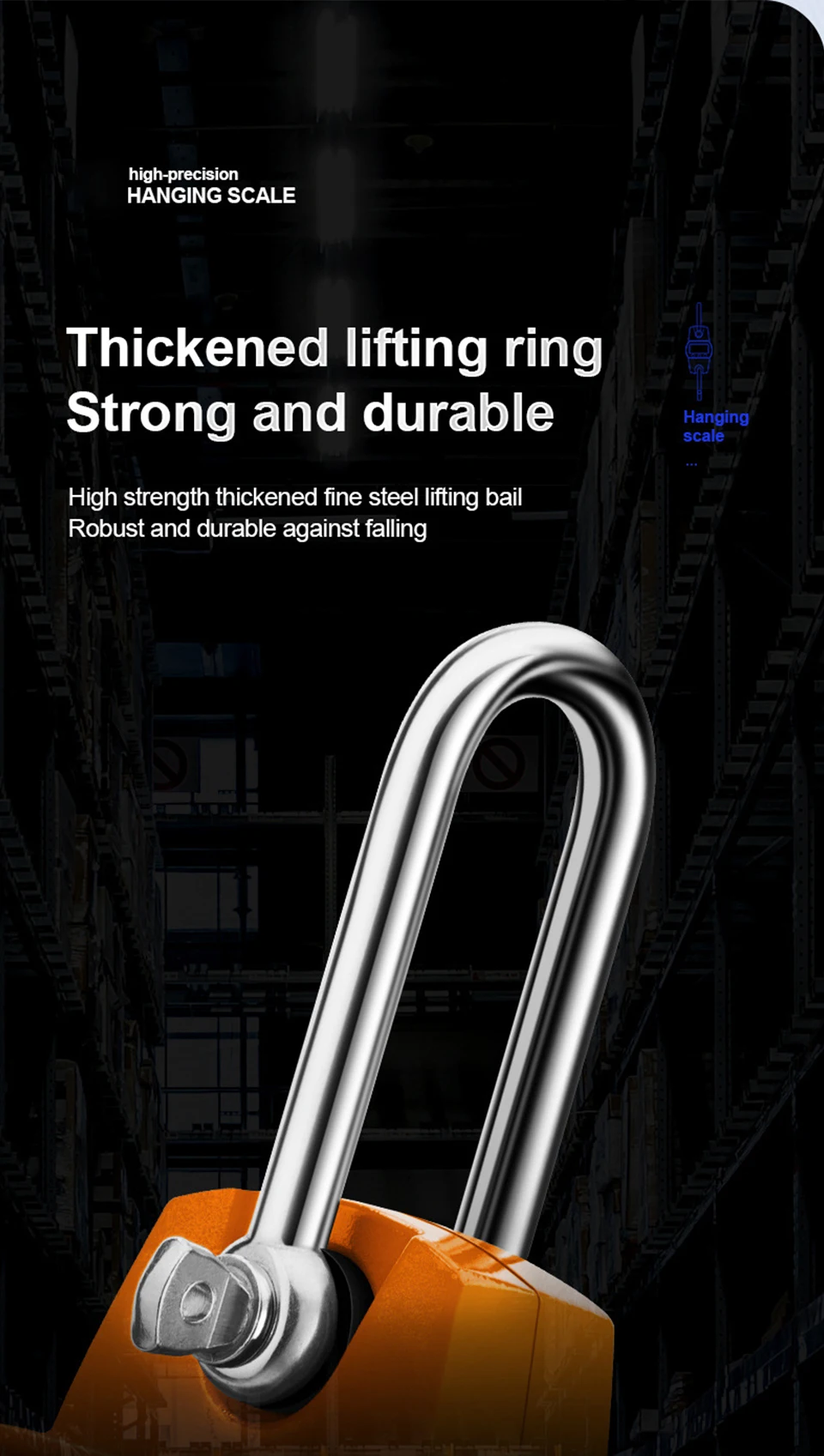 Balance De Sol CAS NC-1 250 - Capacité 250 Lb, Résolution 0,1 Lb, Idéale Pour Atelier Ou Grue