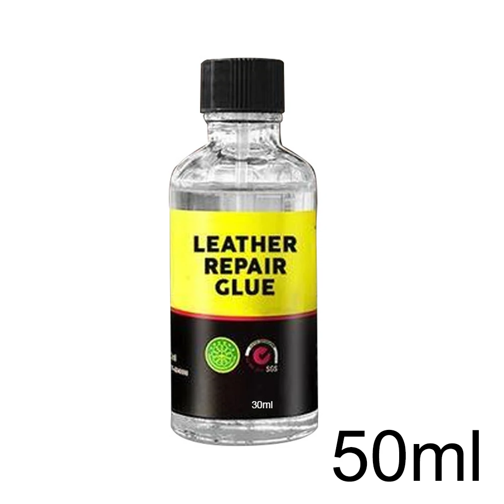 thumbnail image 1 of Pegamento para reparación de cuero de automóvil, 30/50 ml, mantenimiento de asientos de automóvil, cuidado del cuero, gel de goma líquida para cuero, pegamento adhesivo para cuero de automóvil y sofá, 1 of 5