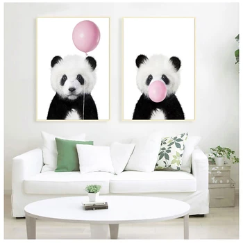 Baby Panda Wall Art 1