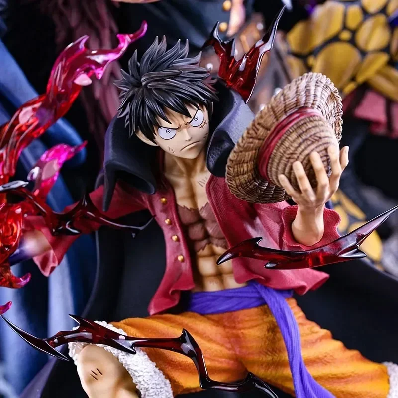 thumbnail image 2 of Figuras de acción de One Piece de 23 cm, Luffy, Trafalgar 3, Capitán, colección de figuras de acción, adorno de PVC, modelo de juguete, regalo, 2 of 6