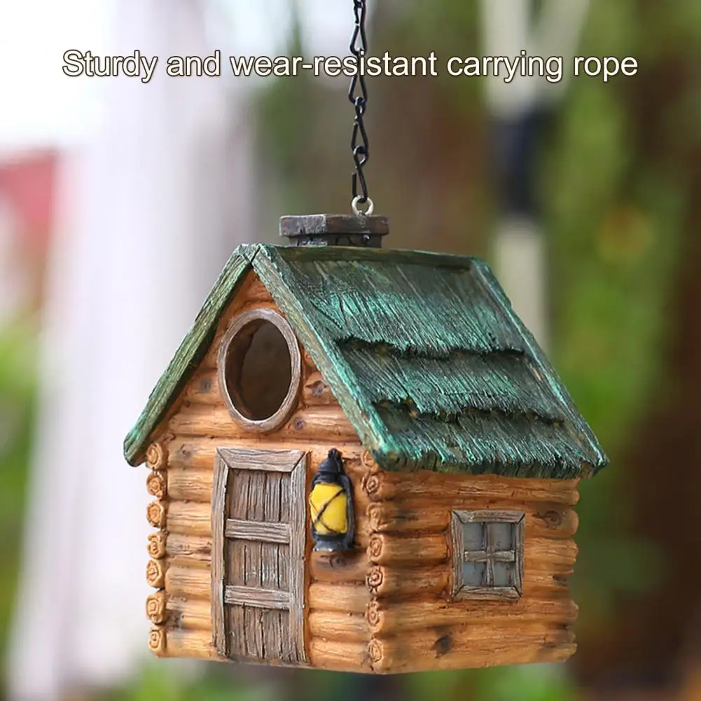 Stable Moisture-proof Bird House Parrot Winter Nest Sanitary Garden Decoration