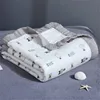 4 Layers Bamboo Cotton Blanket Baby Muslin Swaddle Kids Bath Towel Infant Bedding For Newborn Baby Blanket Infant Wrap 110X120CM 6