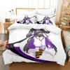 Hololive Neko Mata Okayu Bedding Set Single Twin Full Queen King Size Bed Set Aldult Kid Bedroom Duvetcover Sets 3D 2022 Anime 3