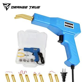 New Plastic Welder 50W Repair Welding Gun Fast Heating Plastic Welder Kit  Bumper Plastic Repair Portable Hot Staple