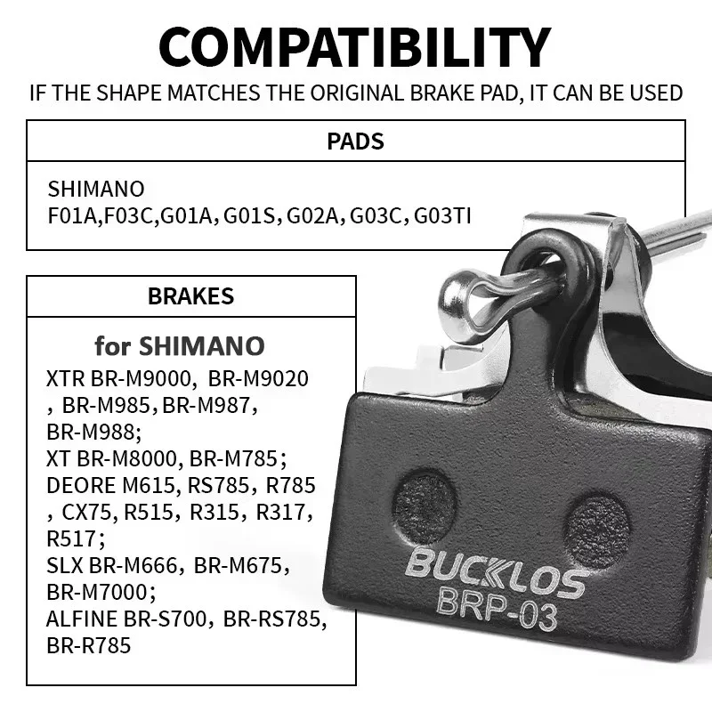 G03a Resin Shimano G03c Shimano G03S G/F/J Type Resin Brake Pads