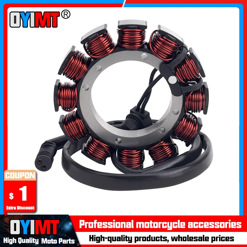 

Катушка статора мотоциклетного генератора Comp для Harley XL883N XL883L XL1200NS XL1200C XL1200T XL1200CX XL1200X XL1200XS 4LE2 29900068