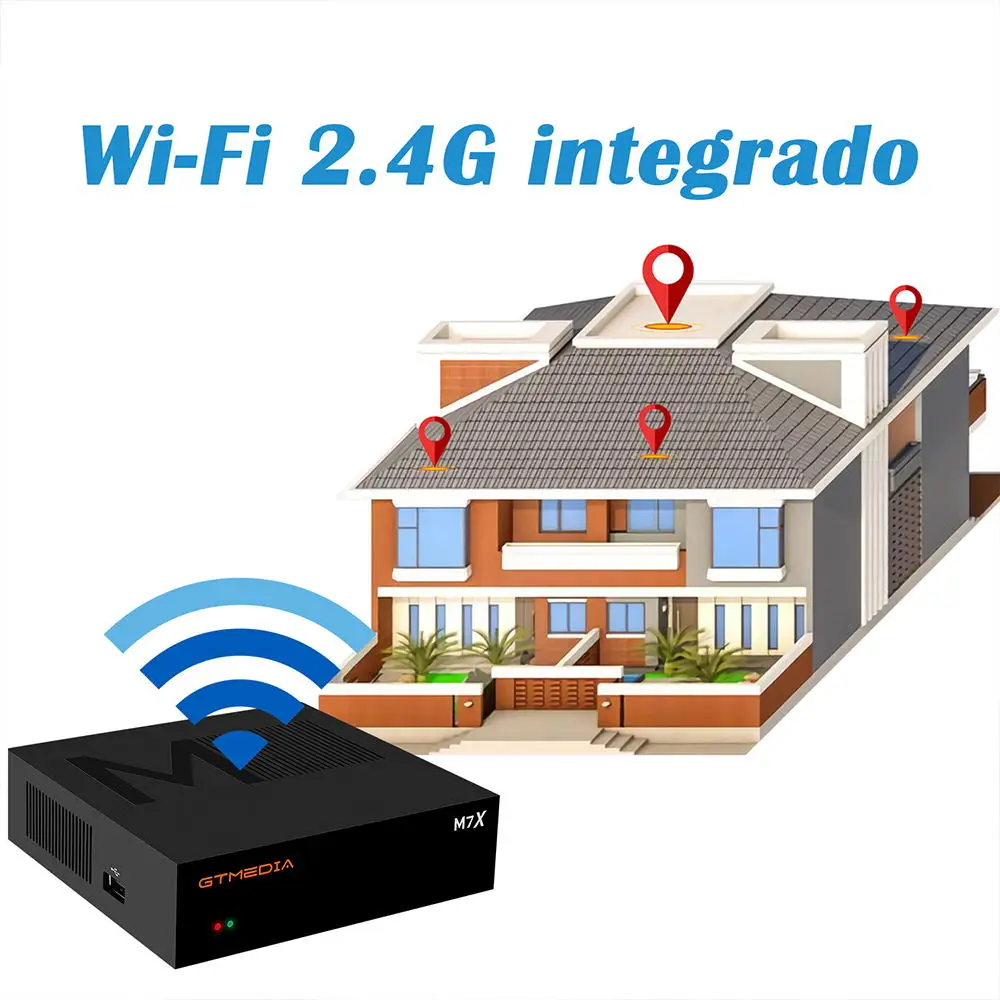 IKS ù  GTMEDIA M7X DVB-S2 1080P  TV ù, 70W IKS/CS/M3U,VCM/ACM, Ʈ Ʃ lKS ڴ
