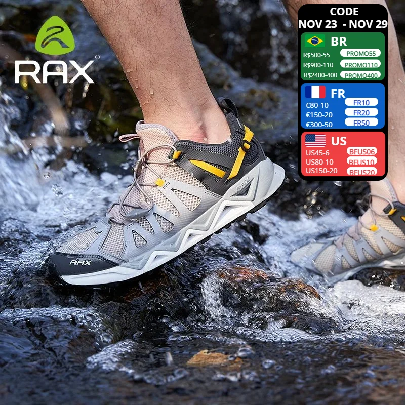 RaxMensAquaUpstreamsShoesQuickdryingBreathbleFishingShoes