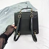 Japanese School Small Backpack Student Shoulder Crossbody Bag Clear Window Ita Handbag With Insert For Pin Display Rucasack 5
