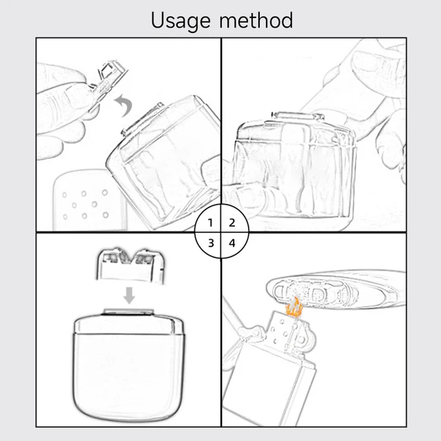 Cink Ötvözet Zseb Ultra Könnyű Kézmelegítő Zsebekkel Újrafelhasználható Fémkemence Hordozható Handy Hosszú Életű Melegebb Fűtés - Image 6