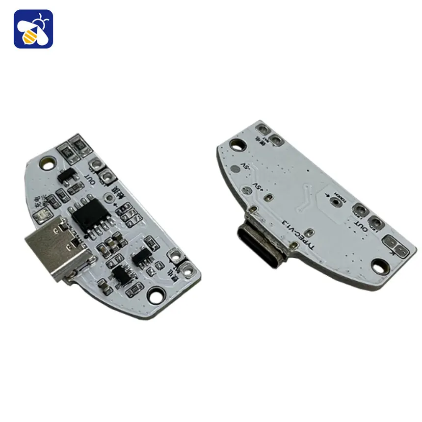 New TYPE-C desk lamp circuit board USB charging three stepless dimming LED touch night light control module