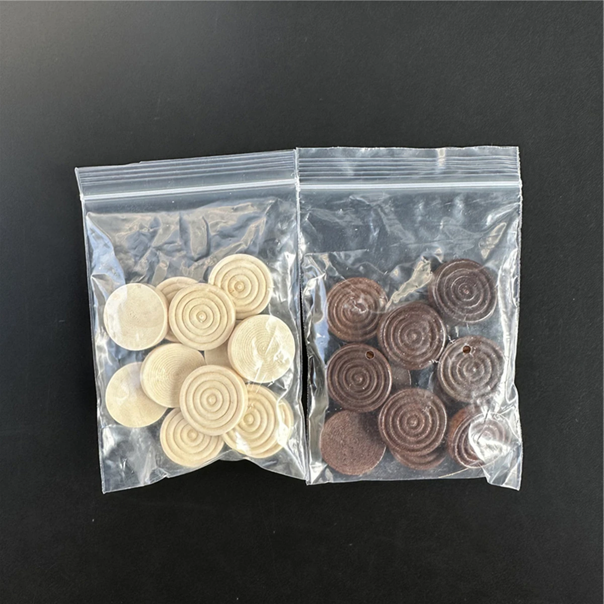 2.5cm/0.98inch round Wooden Checkers Round International Checkers Pieces Board Game Backgammon Accessories 24pcs/set