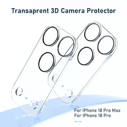 Enhanced Camera Protector Case - Premium Tempered Glass Rear Lens Cover (2-Pack) for iPhone 15 Plus (Clear-2PCS)