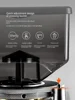 Gemilai CRM9016 Automatic commercial bean grinding intelligent fast quantitative high-end coffee bean grinder 2