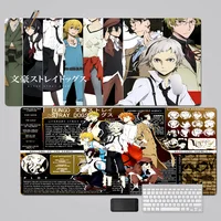Bungo Stray Dogs Anti-Slip Table Mat Student Mousepad Gamer Computer Keyboard Pad Games Pad for PC Mouse Carpet 1