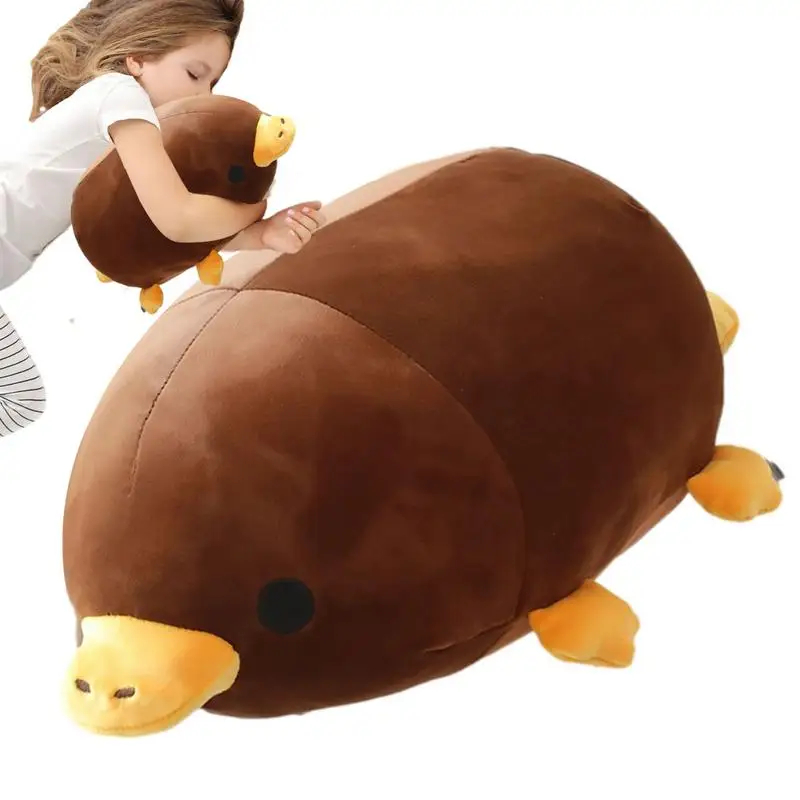 

Плюшевая Милая Подушка Platypus, мягкая плюшевая подушка Kawaii для девочек и мальчиков, мягкие игрушки-животные, утконос для детей, подарки