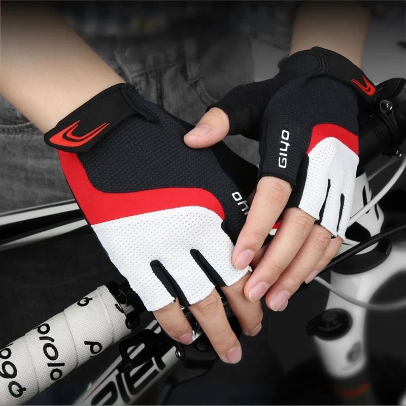 GIYO Cycling Gloves Half Finger GEL Shockproof Breathable Wear Resistant MTB Road Bike Outdoor Sports Gloves Men Women Mittens 2