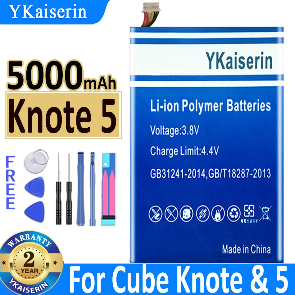 

Battery for ALLDOCUBE Knote 5 Knote5 5000mAh Tablet Battery for ALLDOCUBE Cube Knote & 5 Tablet PC Batteries + Free Tools