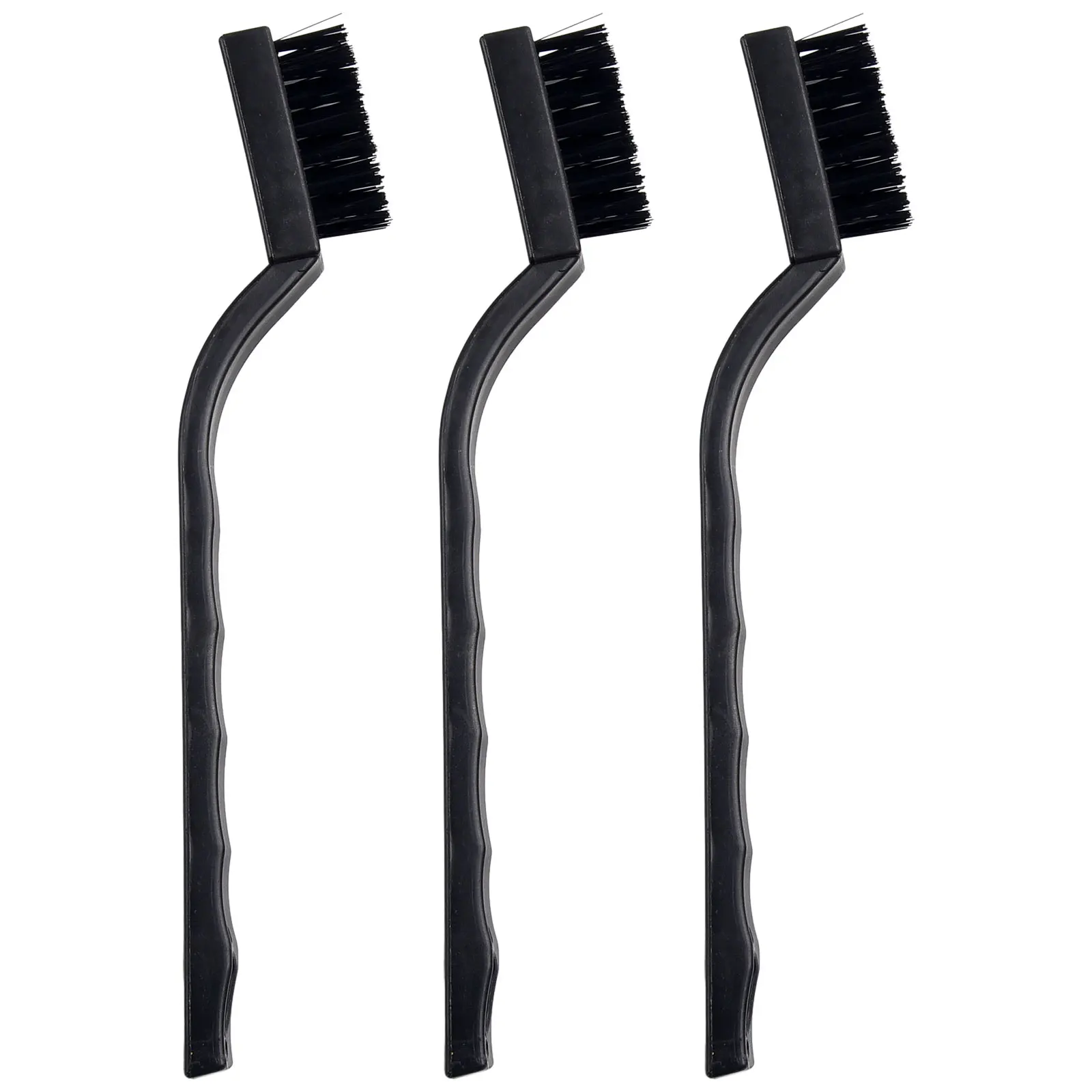 3Pcs 170mm Anti Static ESD Cleaning Brush Dust Removal Brush Non Slip Handle Mobile Phone Tablet PCB Repair Soldering