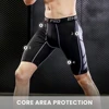 Hot Compression Shorts Men Gym Shorts Compression Underwear Crossfit Shorts Running Short Sport  Training Quick-Drying Bottoms 2
