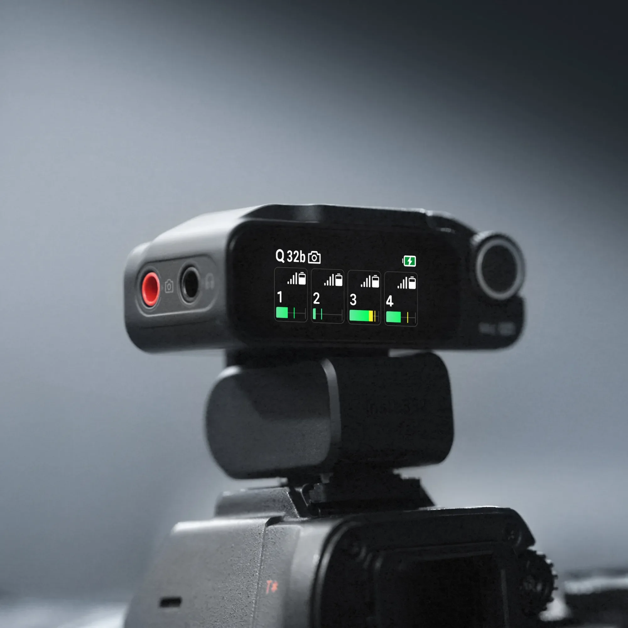 Insta360 Mic Pro 수신기 Insta360 Mic Pro용 유연한 연결 및 매개변수 조정 기능 오리지널 액세서리