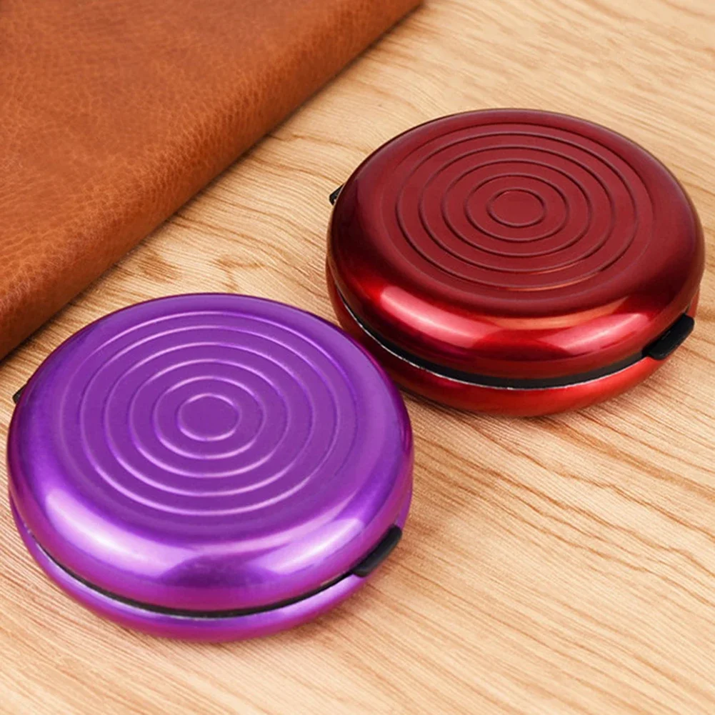 Coin Holder Round Euro Coin Dispenser Aluminum Alloy
