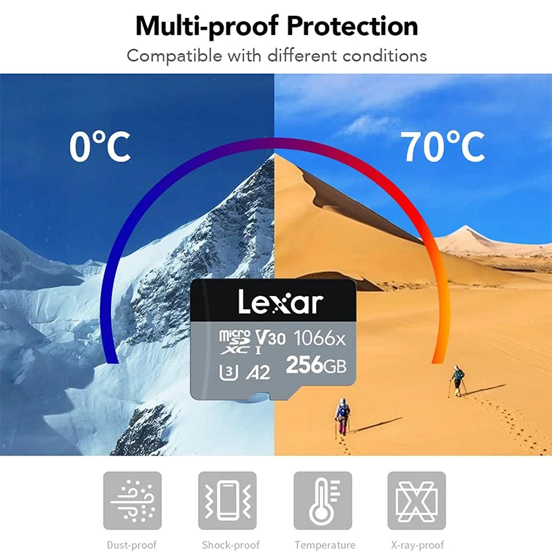 Lexar- 1066x ޸ ī 512GB 256GB 128GB 64GB SDXC Ŭ 10, ִ 160 MB/s ũ SD ī A2 U3 V30 п TF ī