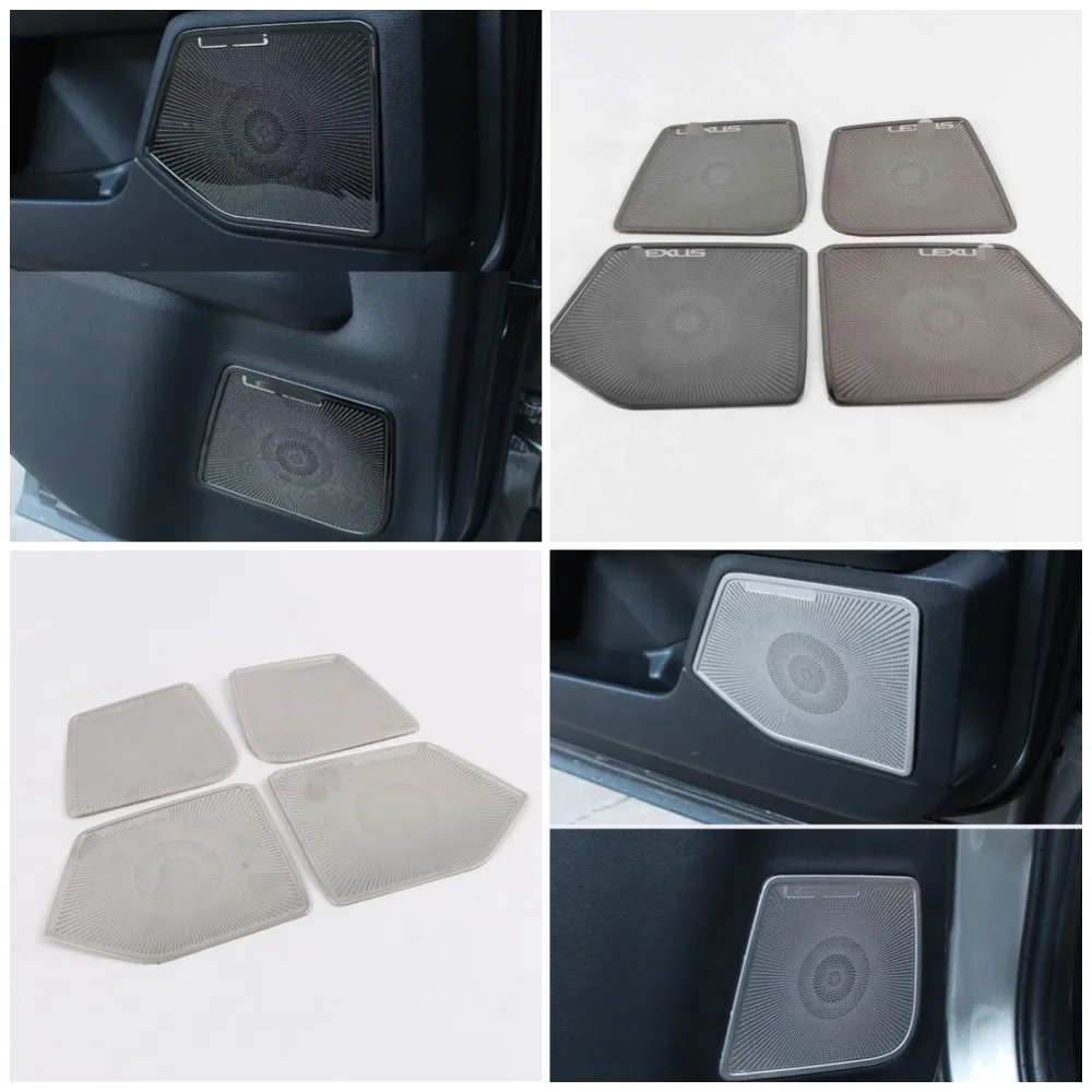

Для Lexus UX 200 250H 2019 2020 2021 2022 аксессуары дверной динамик аудио Громкоговоритель декоративная крышка отделка автомобильный Стайлинг