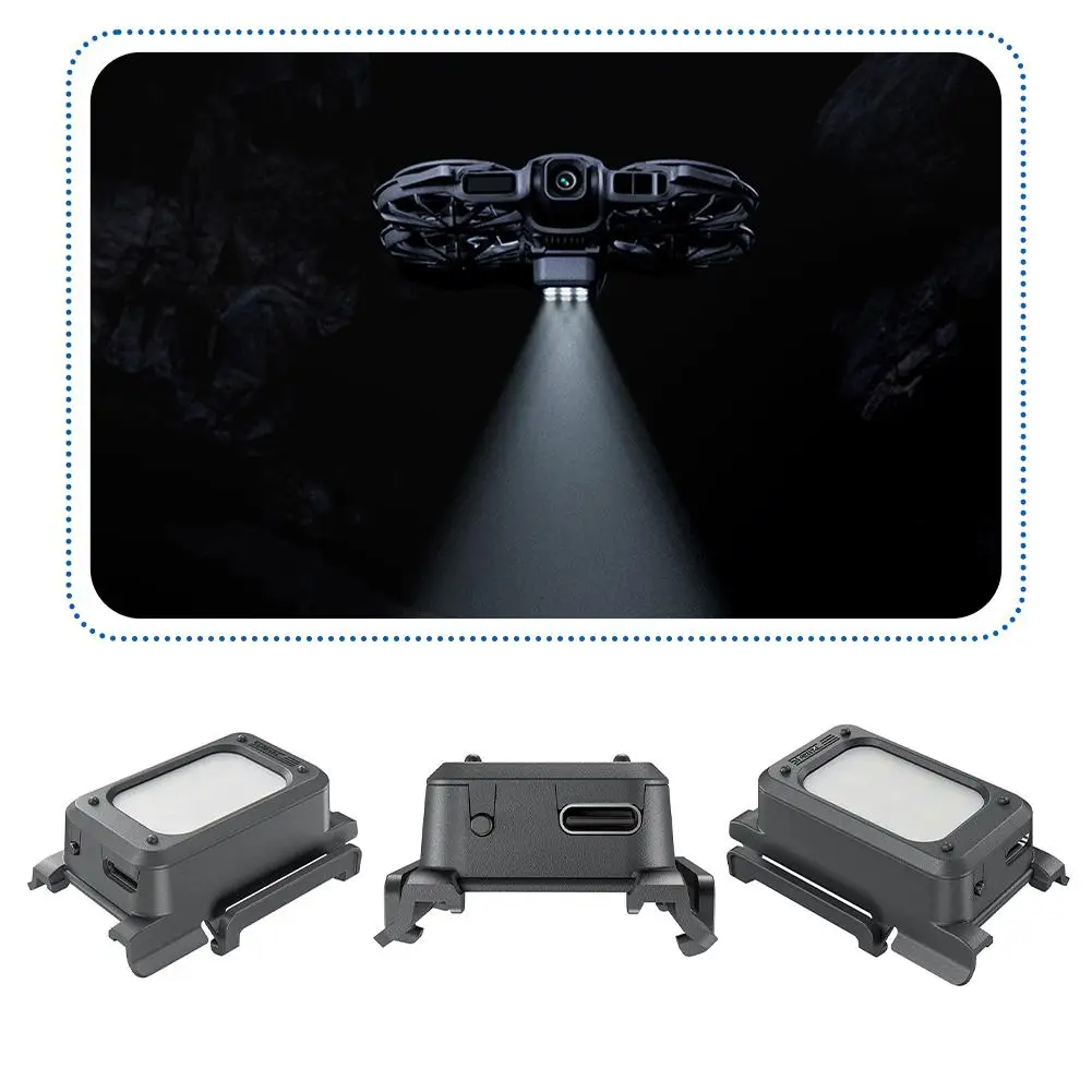 Train d'atterrissage LED pour DJI NEO2 - Rechargeable, Protection & Éclairage