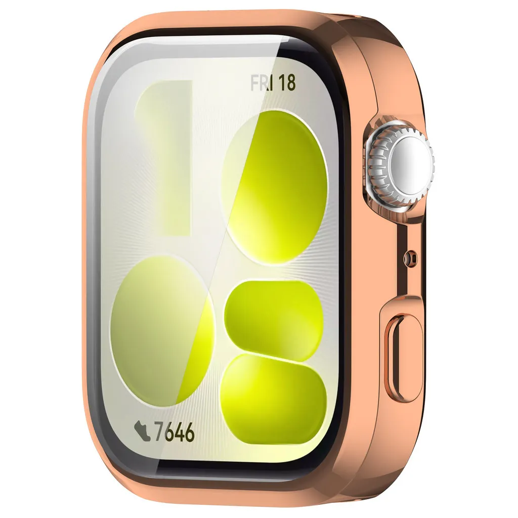 Huawei Watch Fit Protective Soft TPU Case - Full Coverage Screen Protector Cover