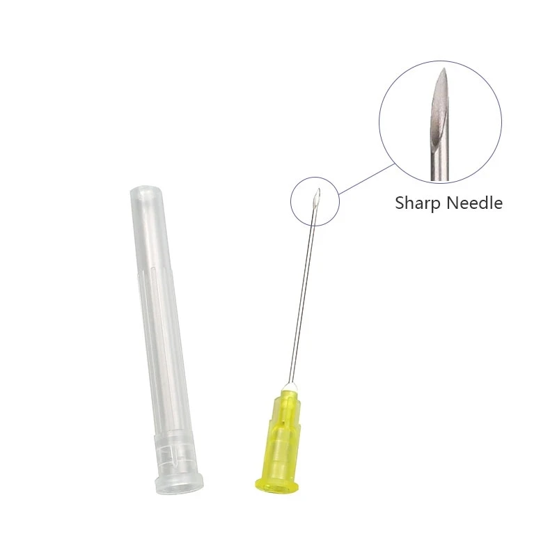 100/50pcs Painless small needle painless beauty ultrafine 30G *4mm , 30G *13mm , 30G * 25mm syringes Korean Needles Eyelid Tools