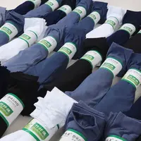 10 paires décontracté respirant hommes chaussettes en soie glacée doux élastique solide chaussettes d'affaires chaussettes Ultra-fines 3