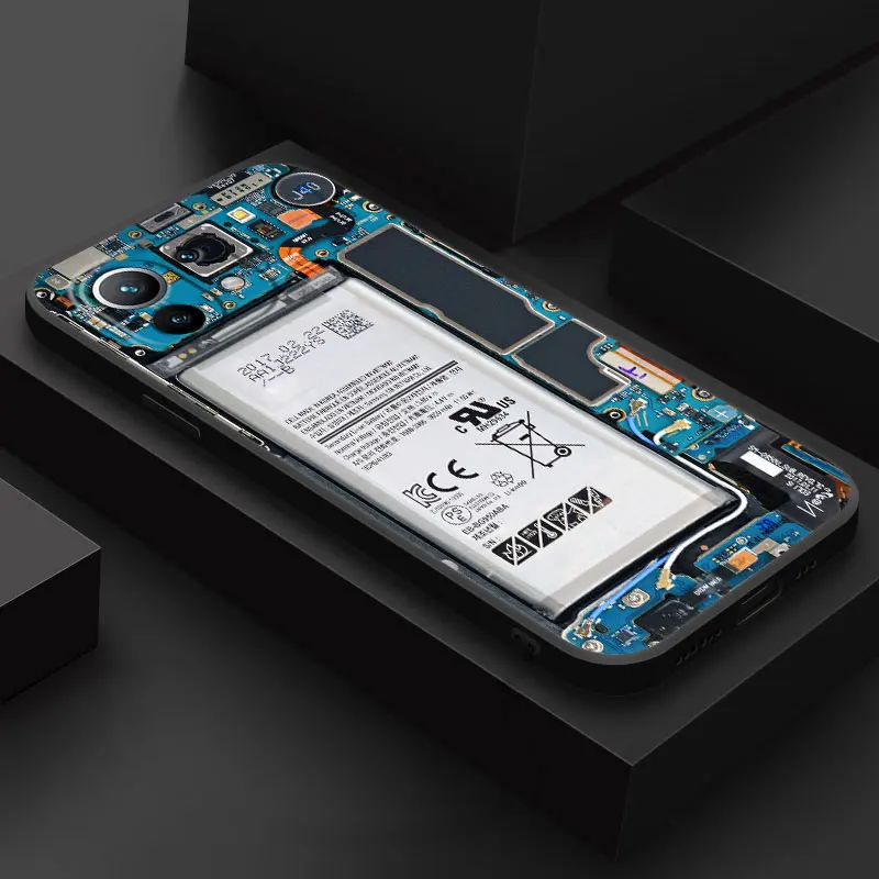 Vintage Music Tapes Circuit Board Design Phone Case